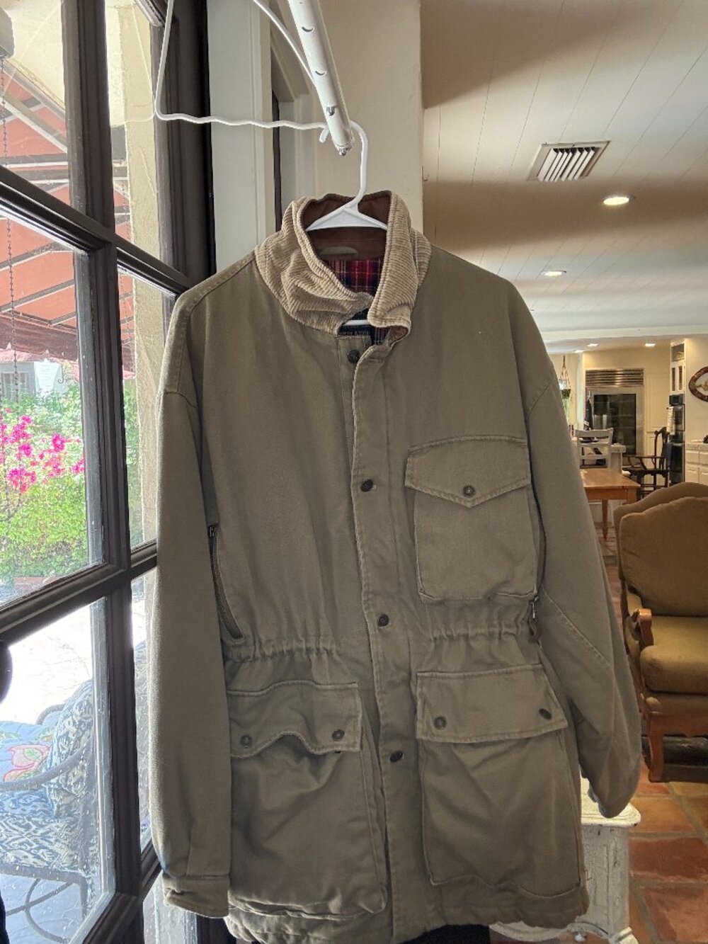 Vintage Abercrombie & Fitch Down Filled Field Jacket Medium